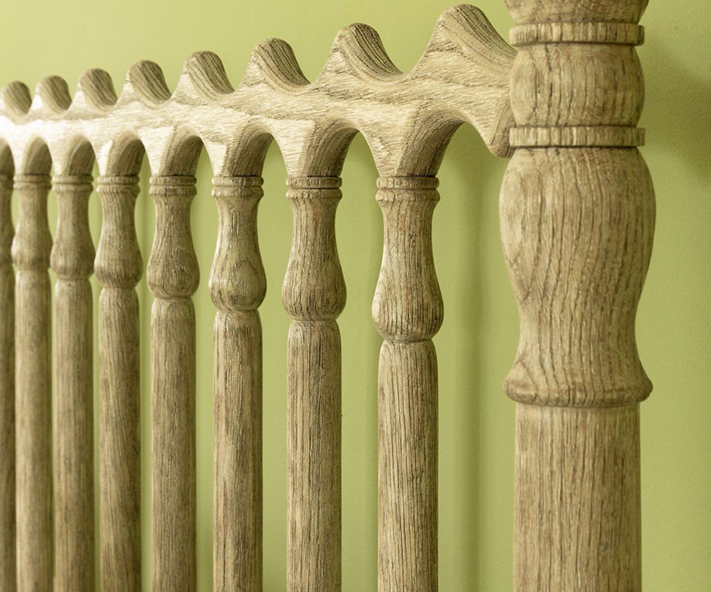 Двуспальная кровать Morris King Greyed Oak