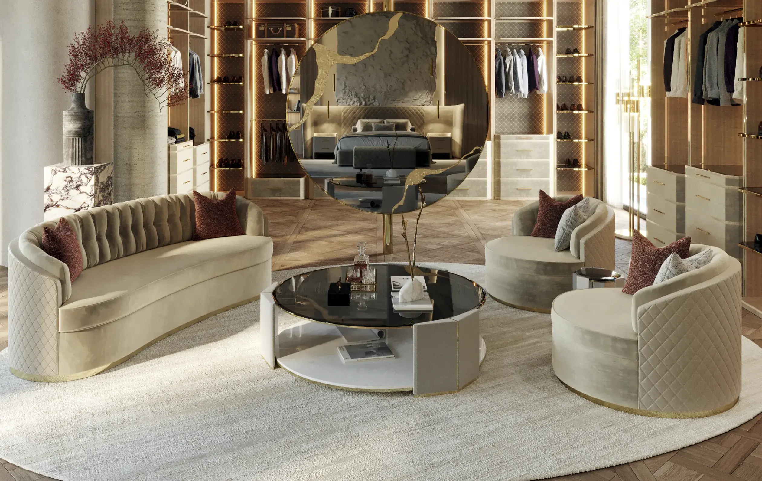 Кофейный стол комплект Summit - 9