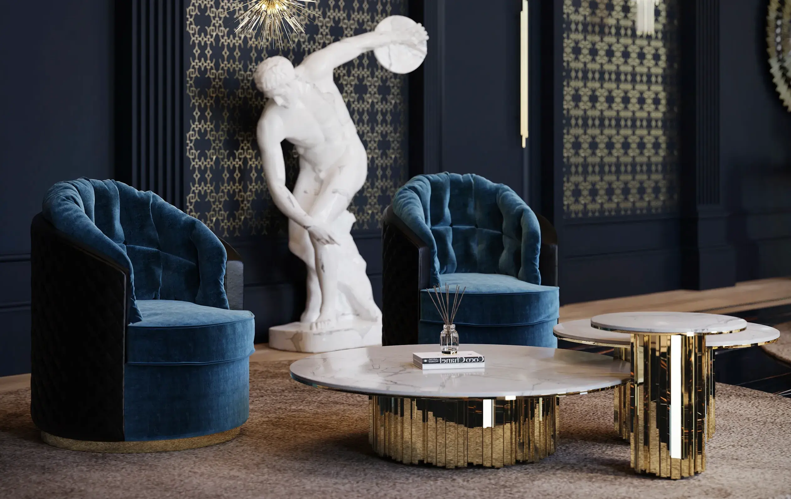 Кофе үстелі үштік жинағы Imperial - 7