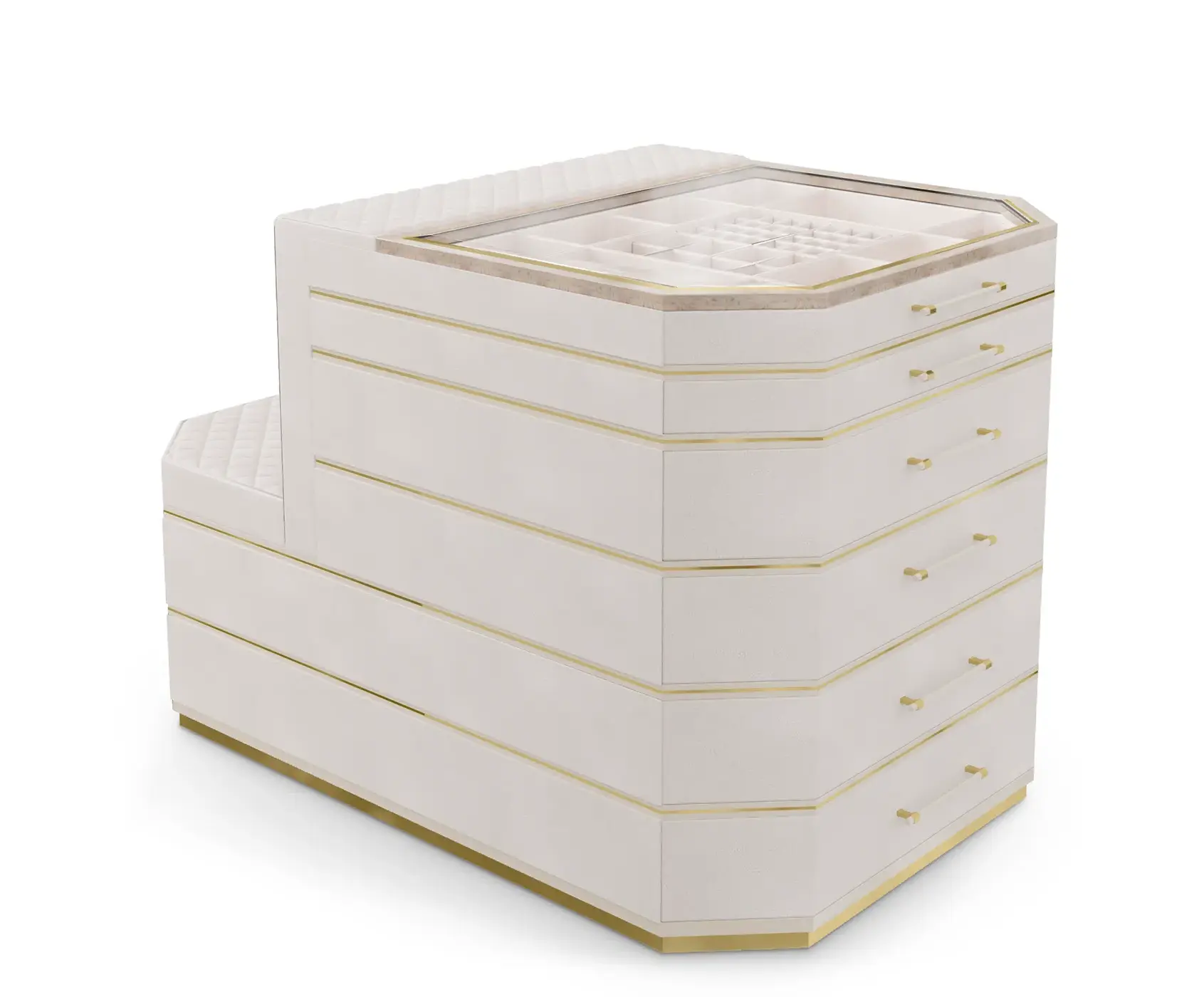 Остров для гардероба бежевый Cadence