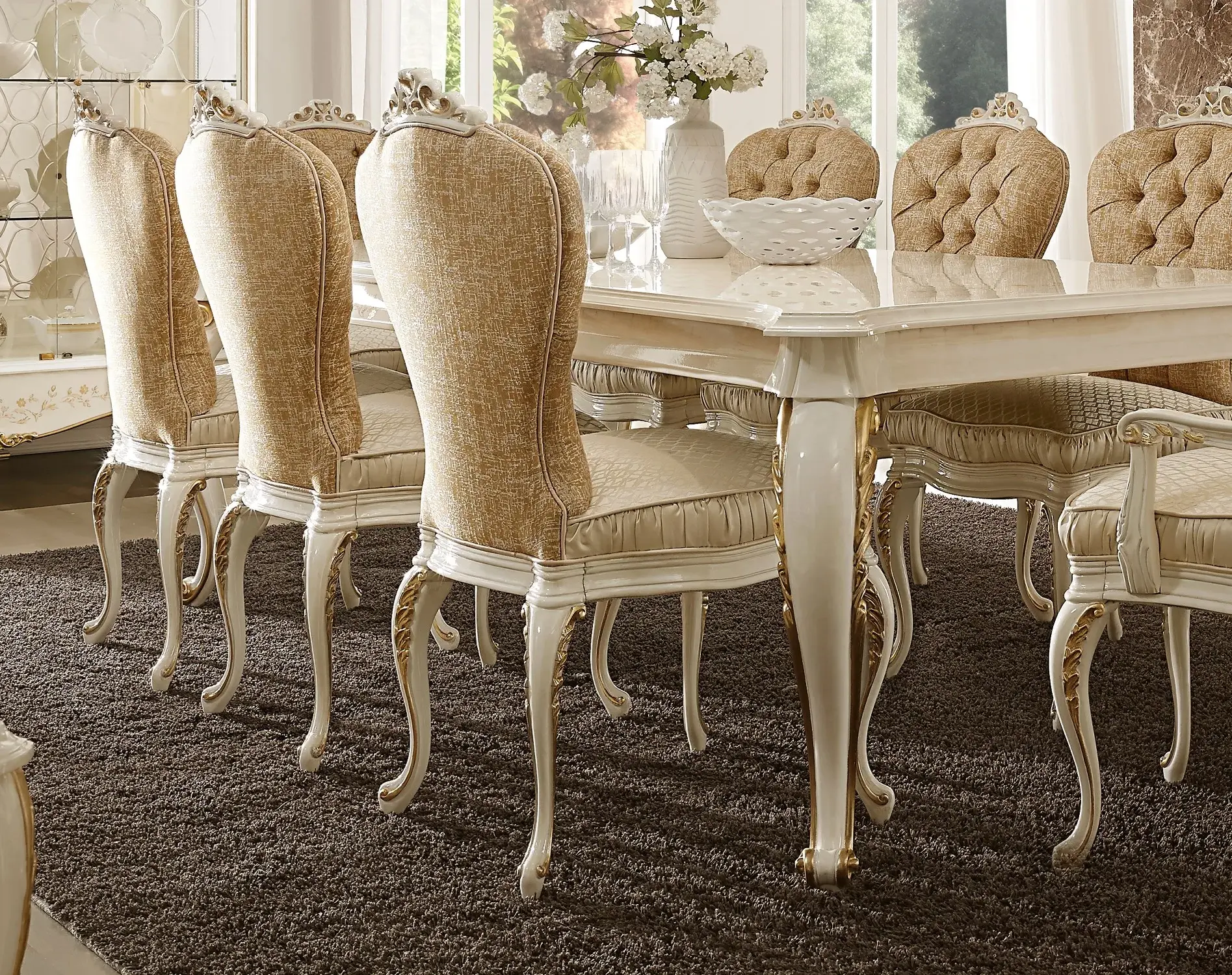 Кресло из ткани Luxury Italian