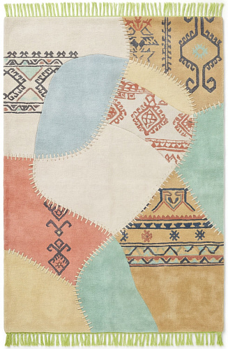 Ковер ручной работы Textile Fragments Light