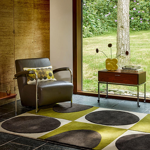 Ковер Spot Square Walnut/Lichen