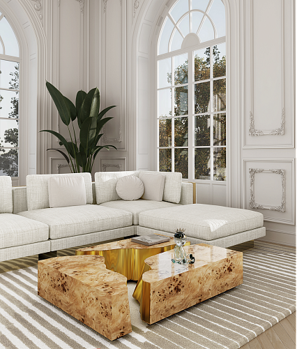 Журнальный стол Fissure Poplar