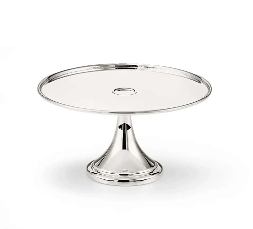 Күміспен қапталған пирожный тұғыры Silver Pastry Stand