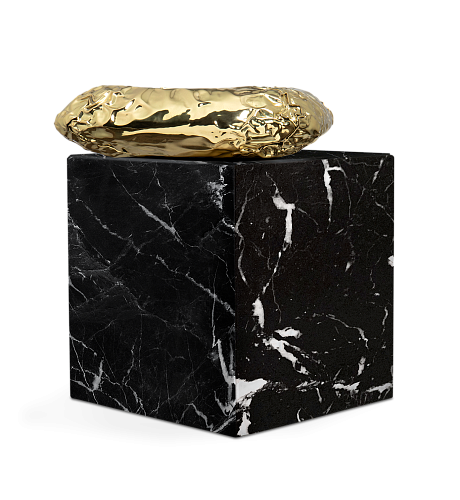 Приставной стол Megalith Nero Marquina