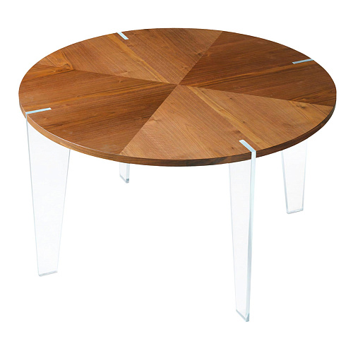 Круглый стол коричневый Sospeso