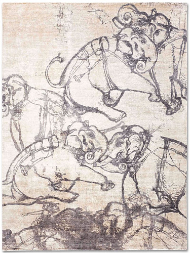 Ковер ручной работы Elephants