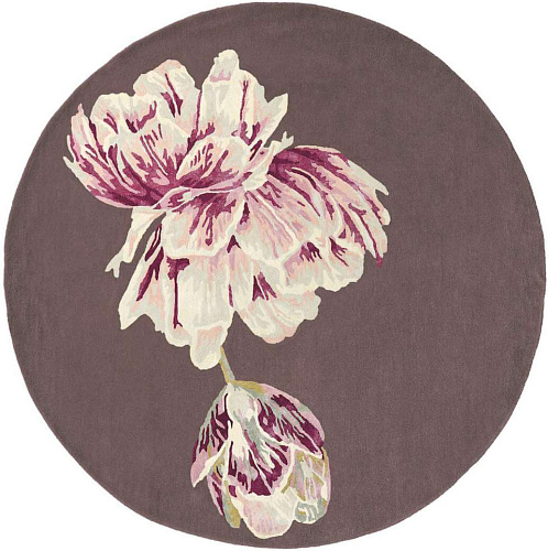 Ковер круглый Tranquility Aubergine 56005