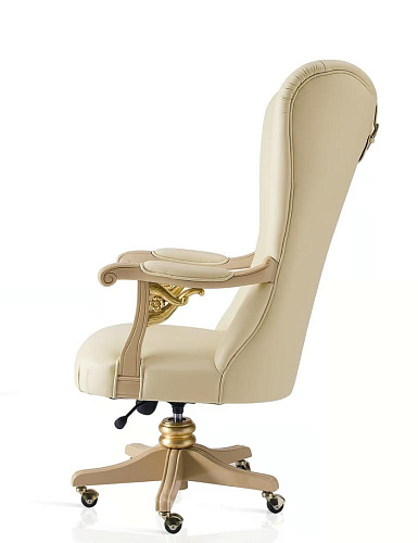 Поворотное кожаное кресло Harmony