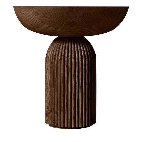 Журнальный стол Convesso из коричневого ясеня