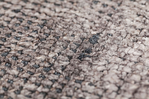 Серый ковер Ash из вискозы ручной работы