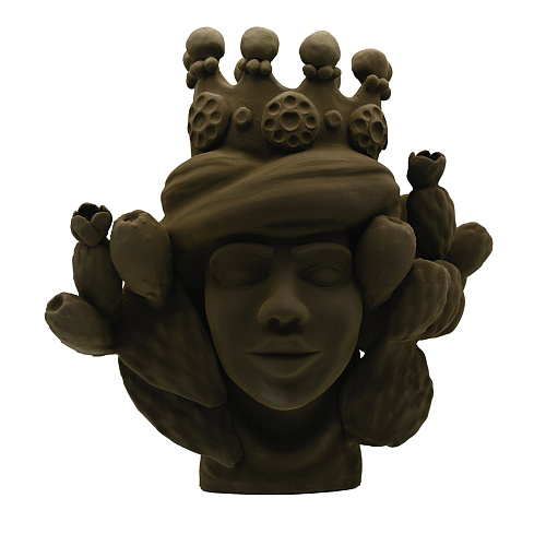 Скульптура коричневая Moor's Head