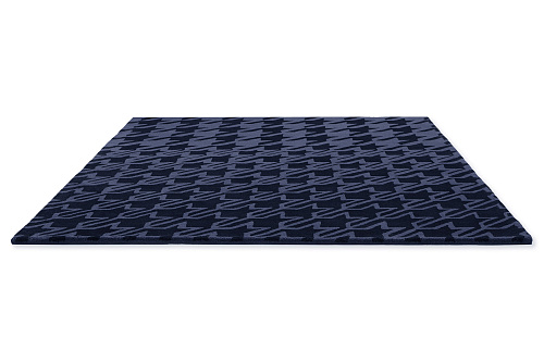 Ковер Houndstooth Dark Blue