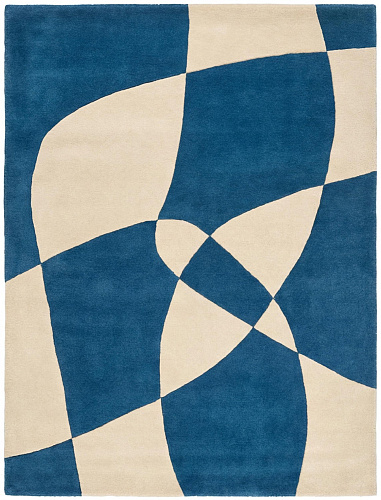 Ковер Rotating Forms Blue