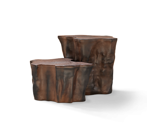 Керамический приставной стол Horizon Dark Brown