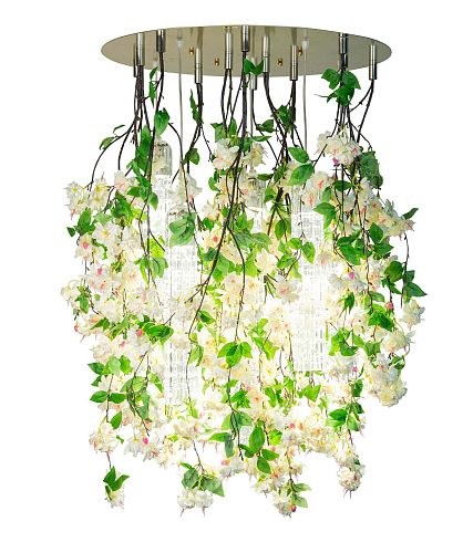 White Cascade үлкен люстрасы