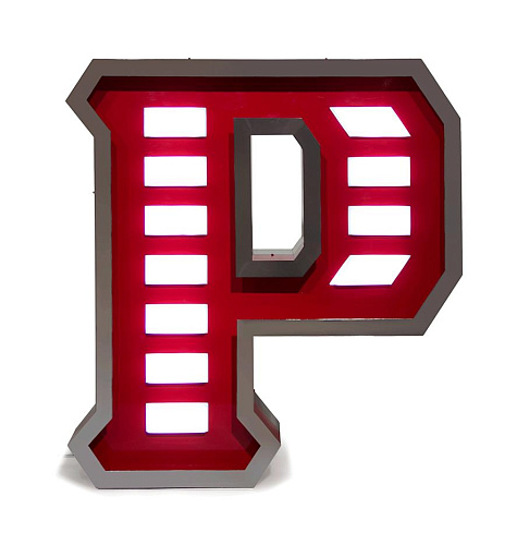 Декоративный светильник Precious Letter P