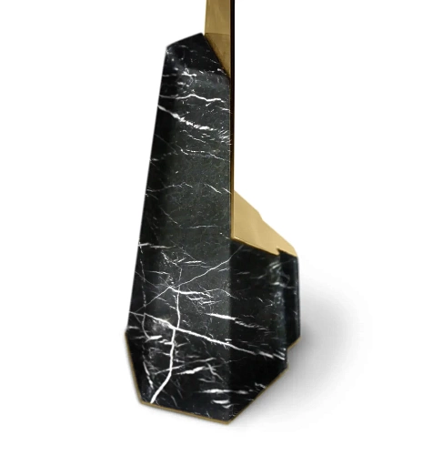 Приставной стол черный Halo