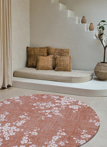 Дөңгелек кілем Copper Pink 9371