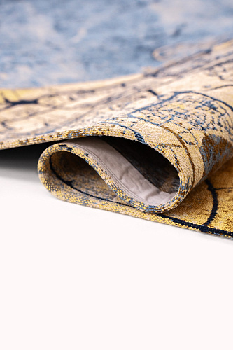 Круглый ковер Gold Sea 9698