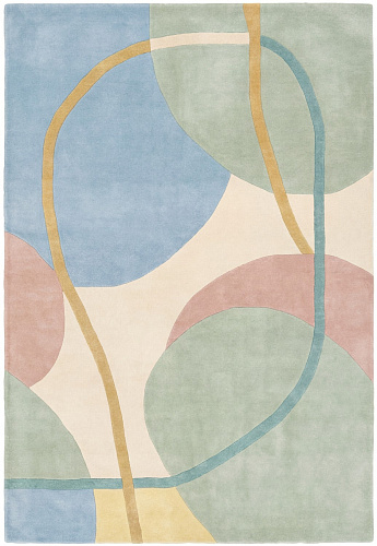 Дизайнерский ковер Soft Circles Pastel