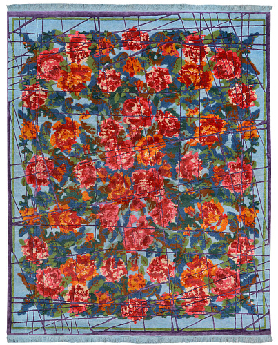 Ковер Sofianka Allover Wrapped Lightblue Purple