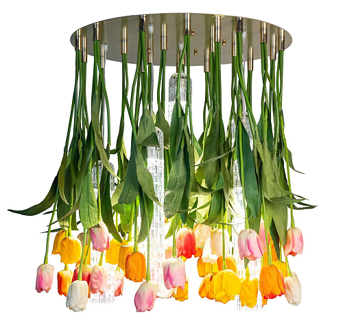 Tulip дөңгелек люстрасы