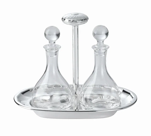 Соусник овальный итальянский Silver Oval Cruet