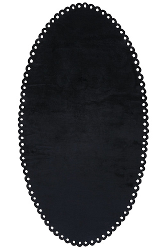 Овальный ковер ручной работы Lace With A Carpet Face