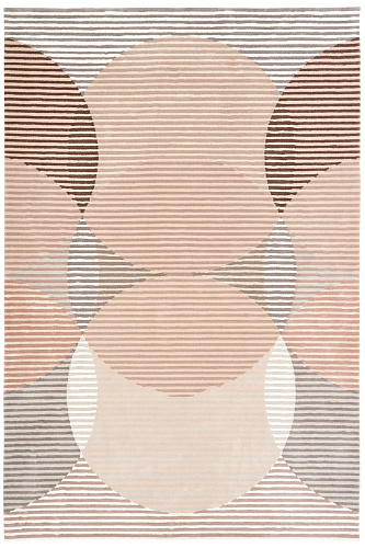 Ковер дизайна Sinking Circles Nude