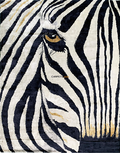 Ковер ручной работы Zebra