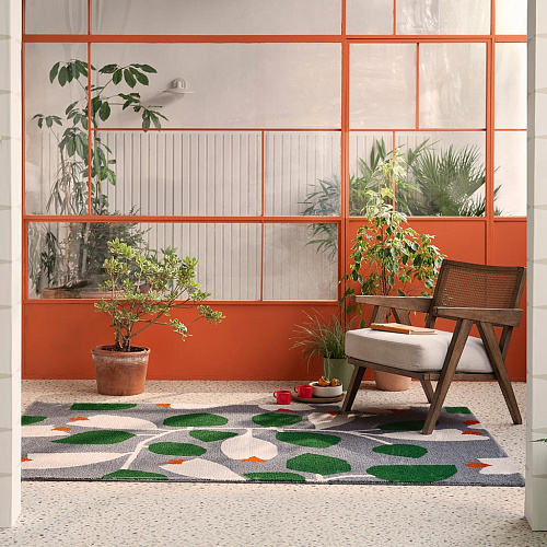 Ковер уличный Rosehip Blue