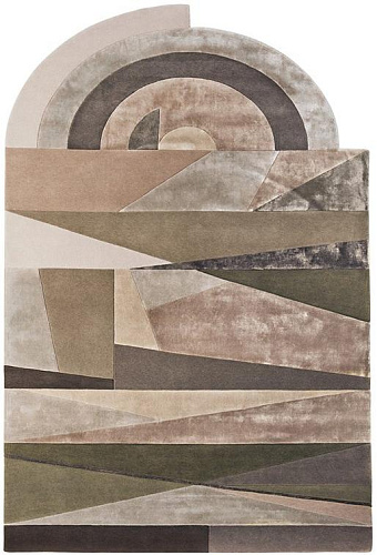 Ковер из шерсти и вискозы Tramonto