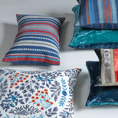 Подушка Somerley Indigo 60 × 60