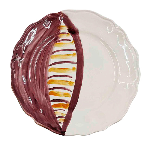 Тарелка керамическая ручной работы