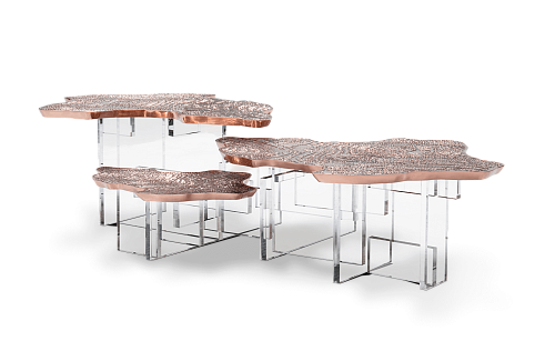 Журнальный стол Caspian Copper