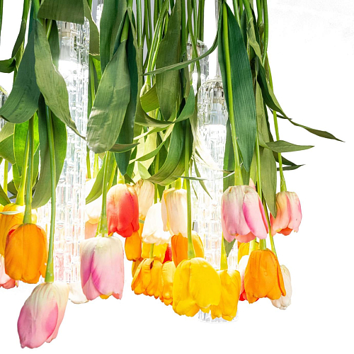 Tulip дөңгелек люстрасы