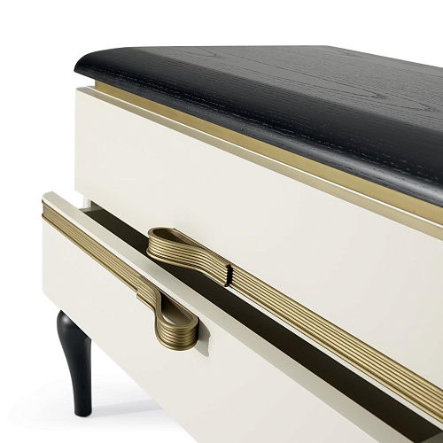 Прикроватная тумба Dilan Black / White