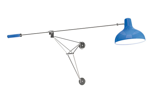 Детский настенный светильник Moonbeam Glow Blue