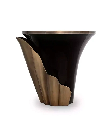 Приставной стол с патиной Solstice