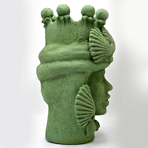 Скульптура лаймовая Moor's Head
