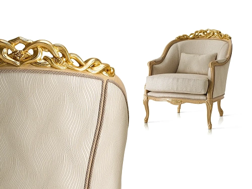 Кресло с подлокотниками Harmony Luxury