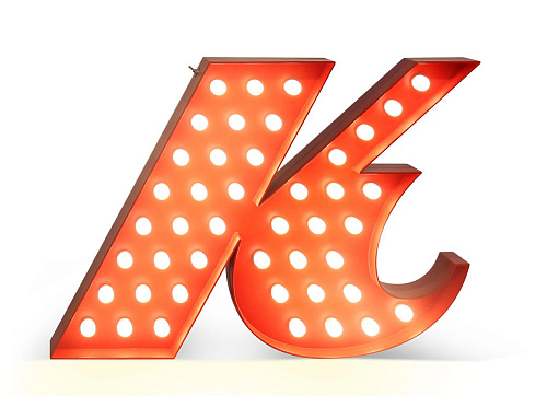 Декоративный светильник Kinetic Letter K