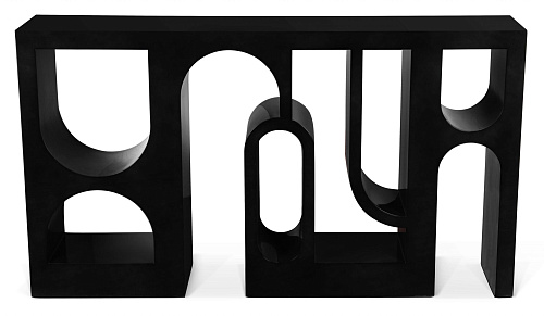 Глянцевая консоль черная Premium