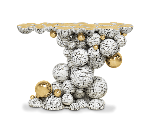 Консоль Orbit Faux-marble