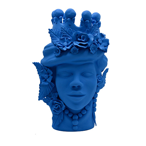 Скульптура синяя Moor's Head