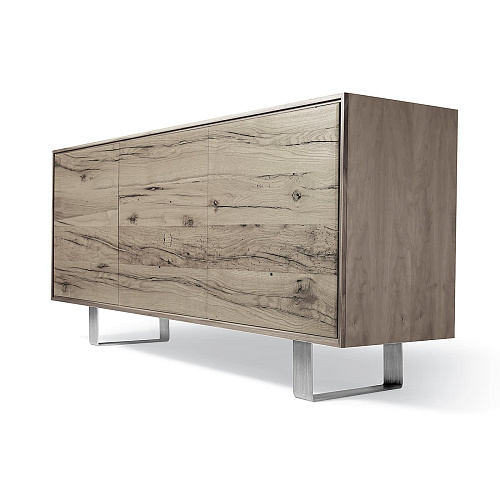 Буфет на 3 двери Grey Oak Materia