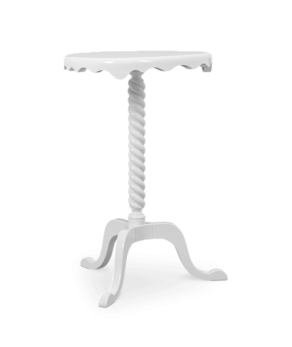 Приставной стол Pearl White