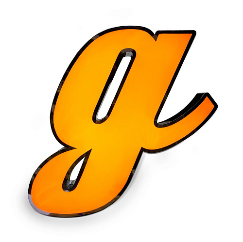 Декоративный светильник Glowing Letter G